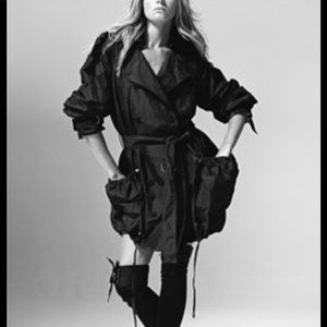 Stella McCartney Charcoal Trench Coat